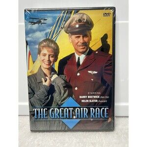 The Great Air Race (DVD, 1991) Barry Bostwich, Helen Slater RARE! New Sealed